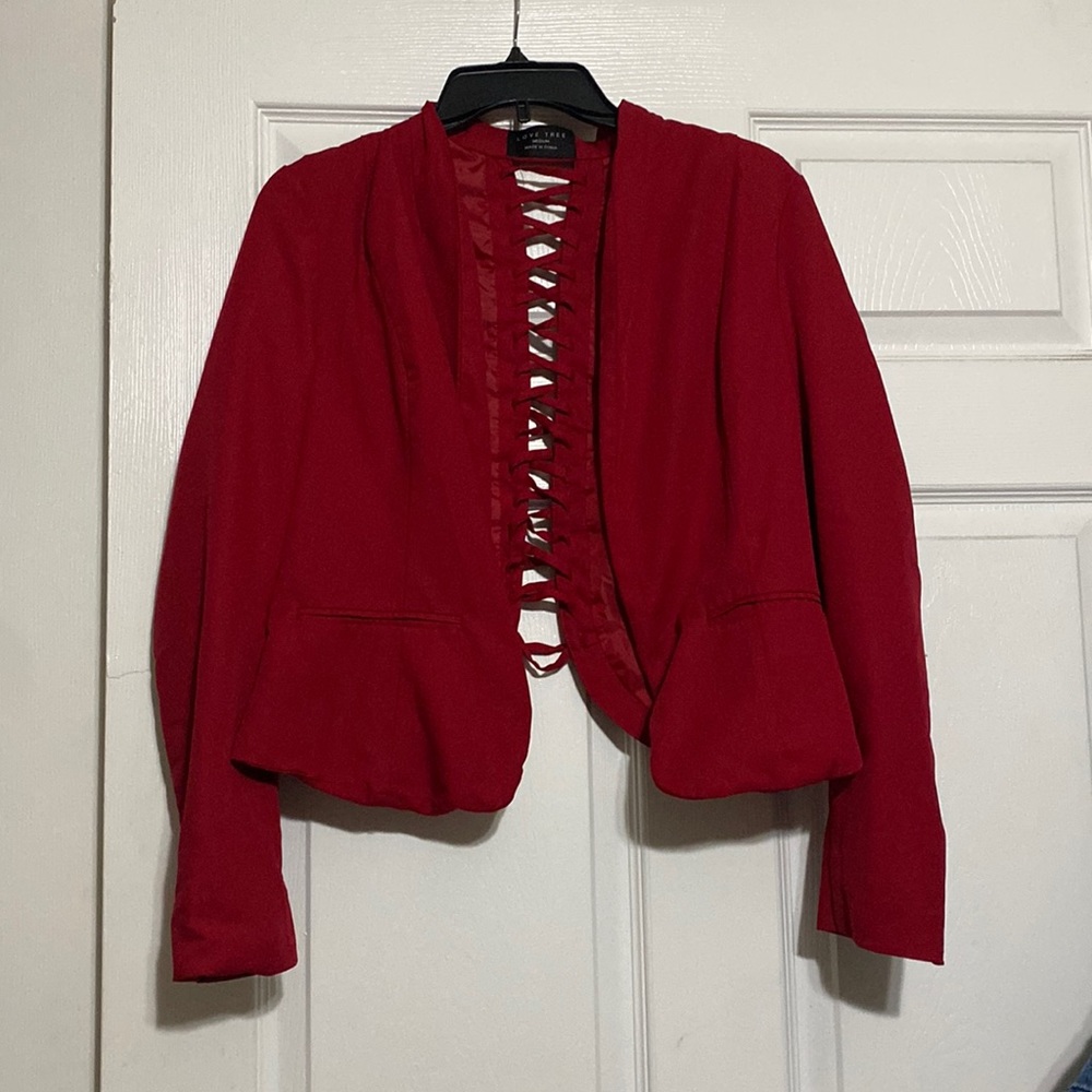 Red Suit Jacket